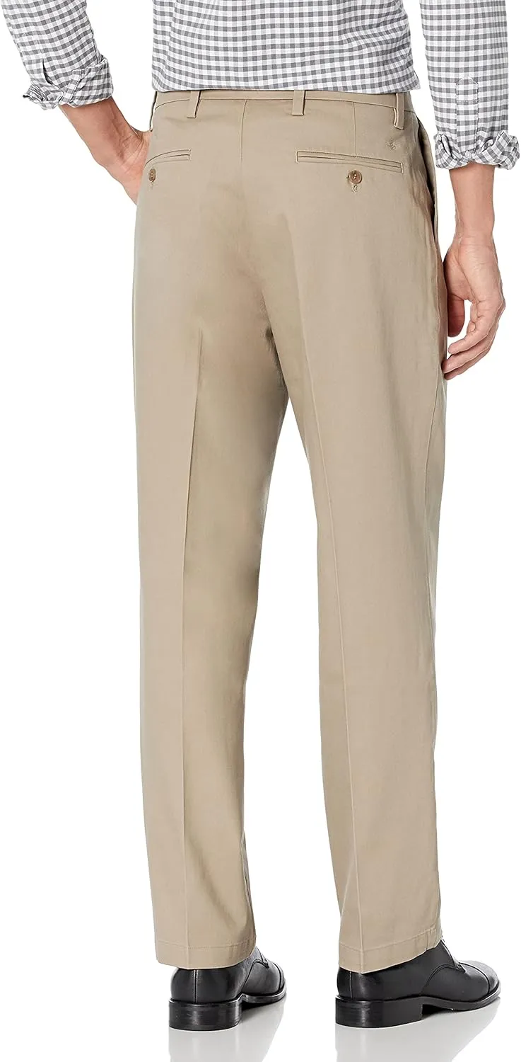 Dockers Men's Relaxed Fit Signature Khaki Lux Cotton Stretch Pants