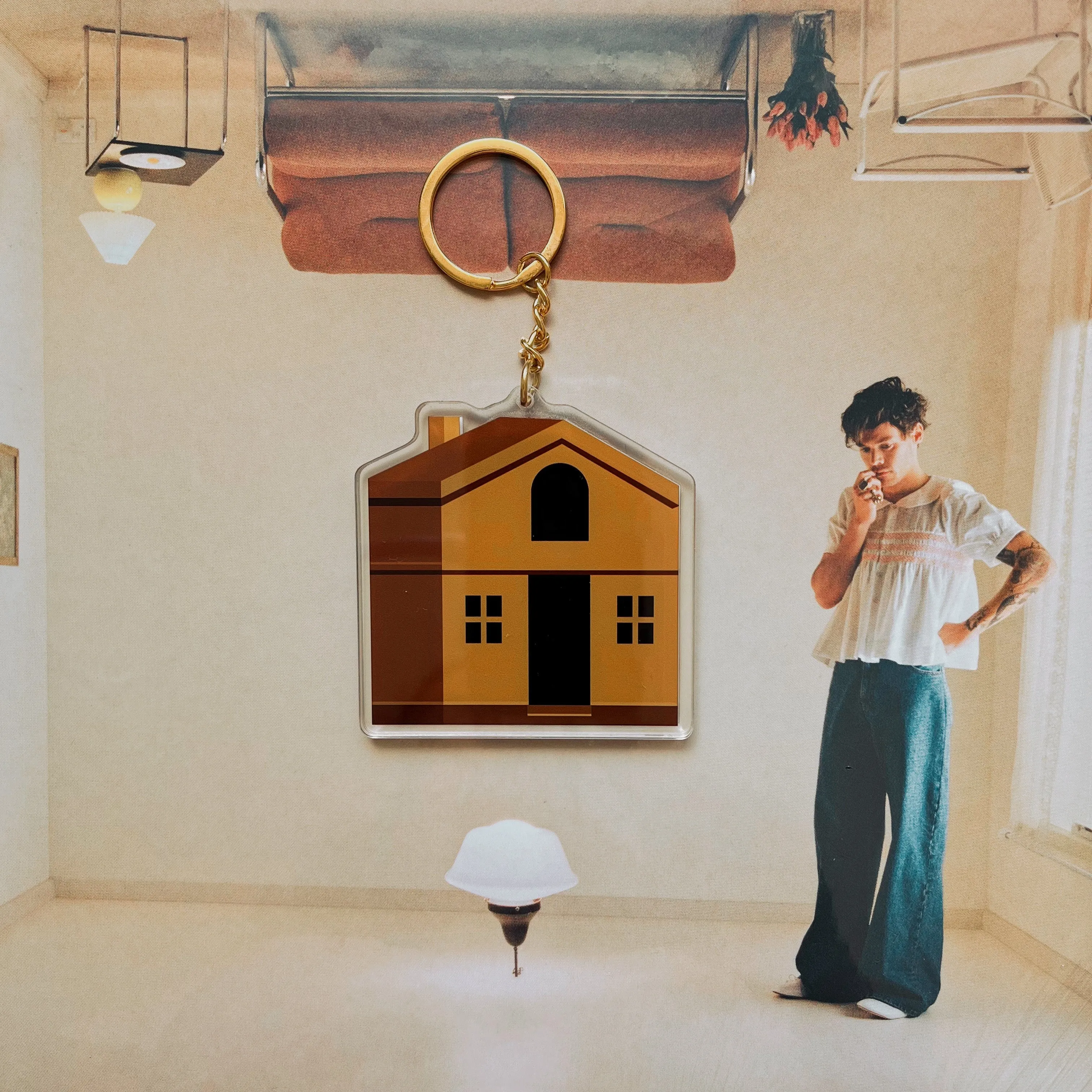 Harry’s House shaker keychain