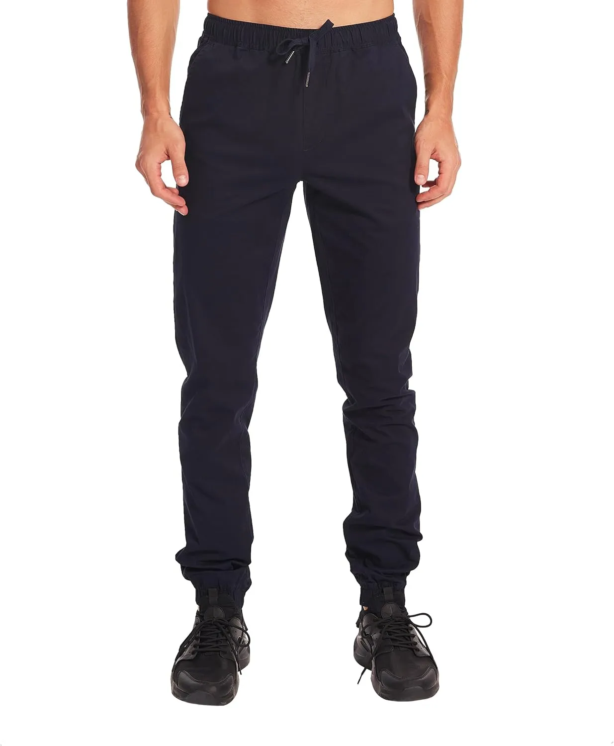 Men's 34"&36" Inseam Cotton Casual Jogger Pants