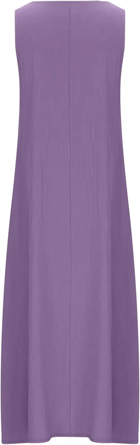 Plus Size Kaftan Dress Tunic Long Maxi Kimono Caftan Gown Nightdress Plus Size Beach Casual Dress Cotton Linen Dress