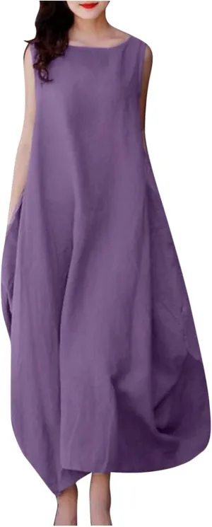 Plus Size Kaftan Dress Tunic Long Maxi Kimono Caftan Gown Nightdress Plus Size Beach Casual Dress Cotton Linen Dress