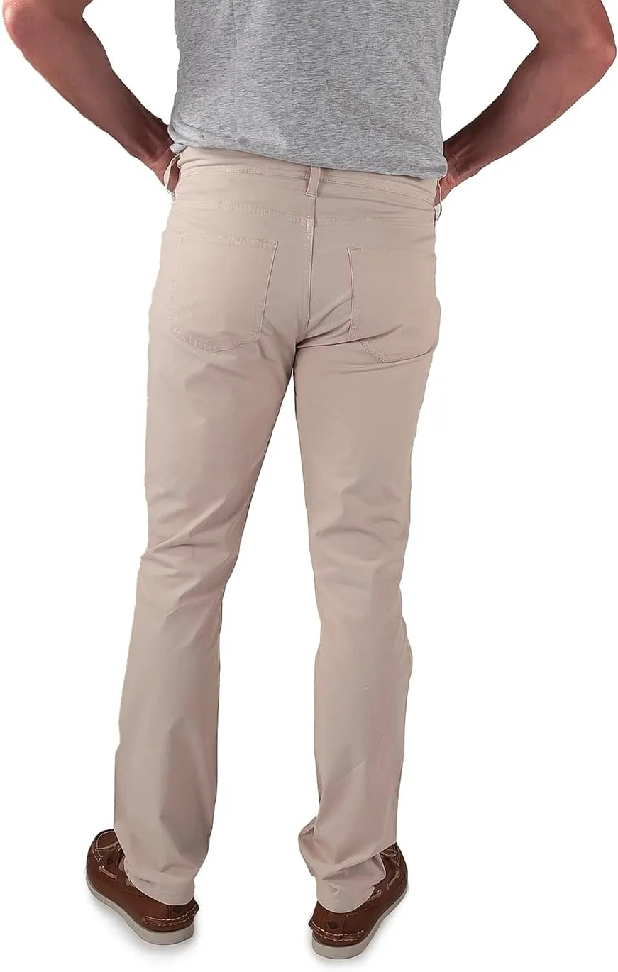 Tailor Vintage Airotec Athletic Fit Cotton/Nylon 5-Pocket Pants