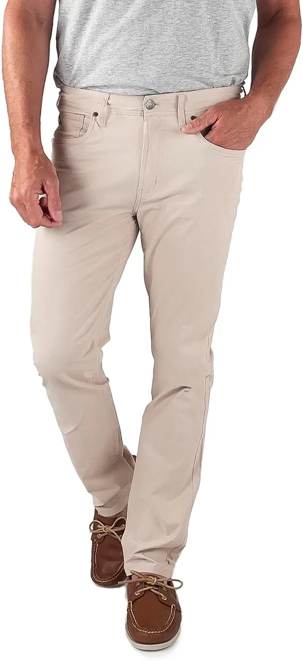 Tailor Vintage Airotec Athletic Fit Cotton/Nylon 5-Pocket Pants
